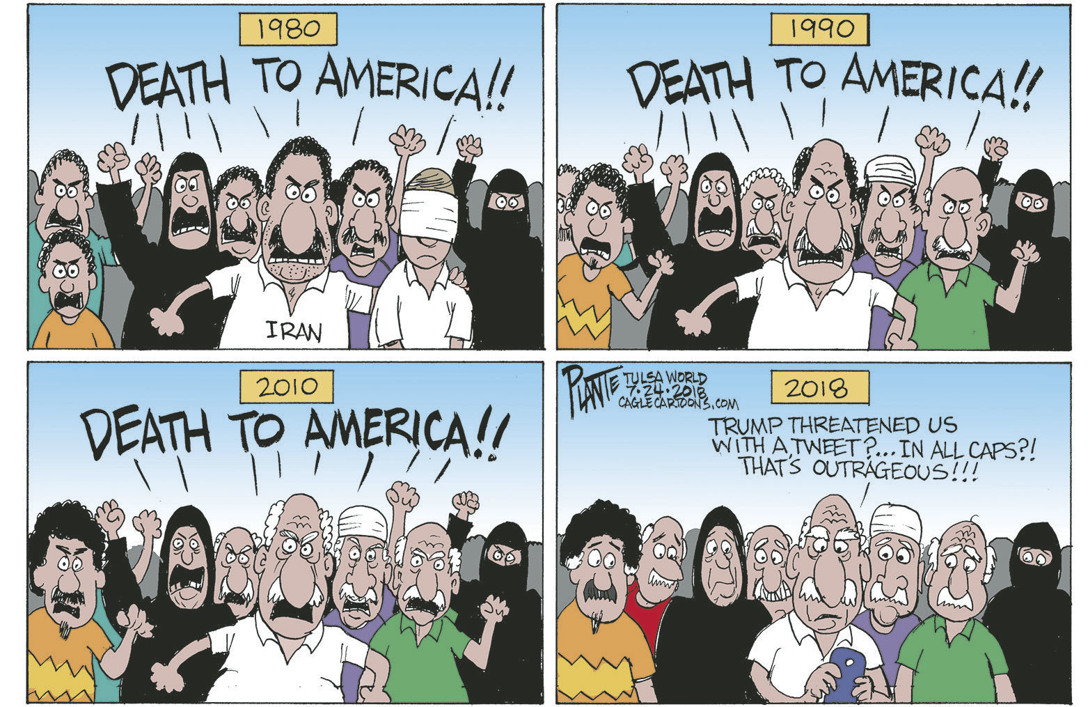 Bruce Plante Cartoon: Iran